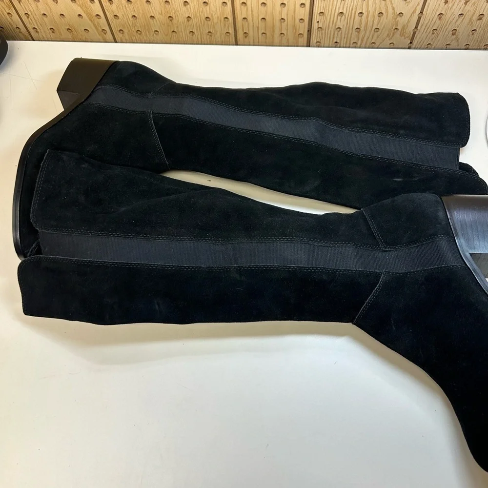 Steve Madden Giselle Black Over the Knee Boots